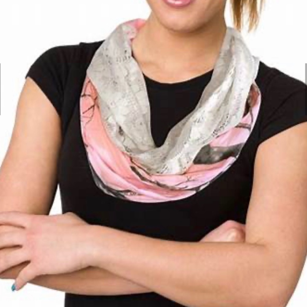 Realtree pink camo chloe scarf